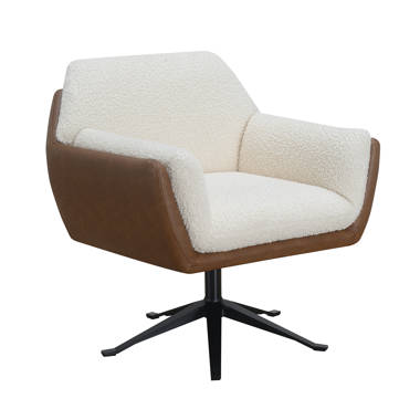 Corrigan Studio Kanisa Upholstered Swivel Armchair Wayfair